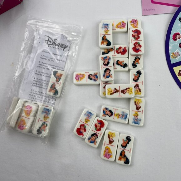 Disney Princess 10 Game Set Board Game Cards Bingo Dominoes Kids Family Gift - Picture 5 of 10